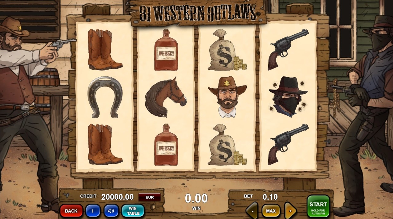 81 Western Outlaws