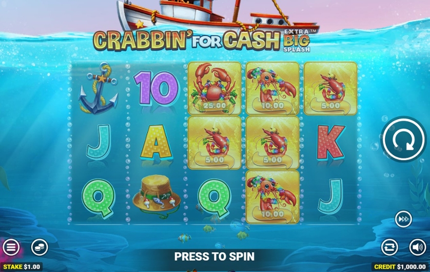 Crabbin’ for Cash Extra Big Splash