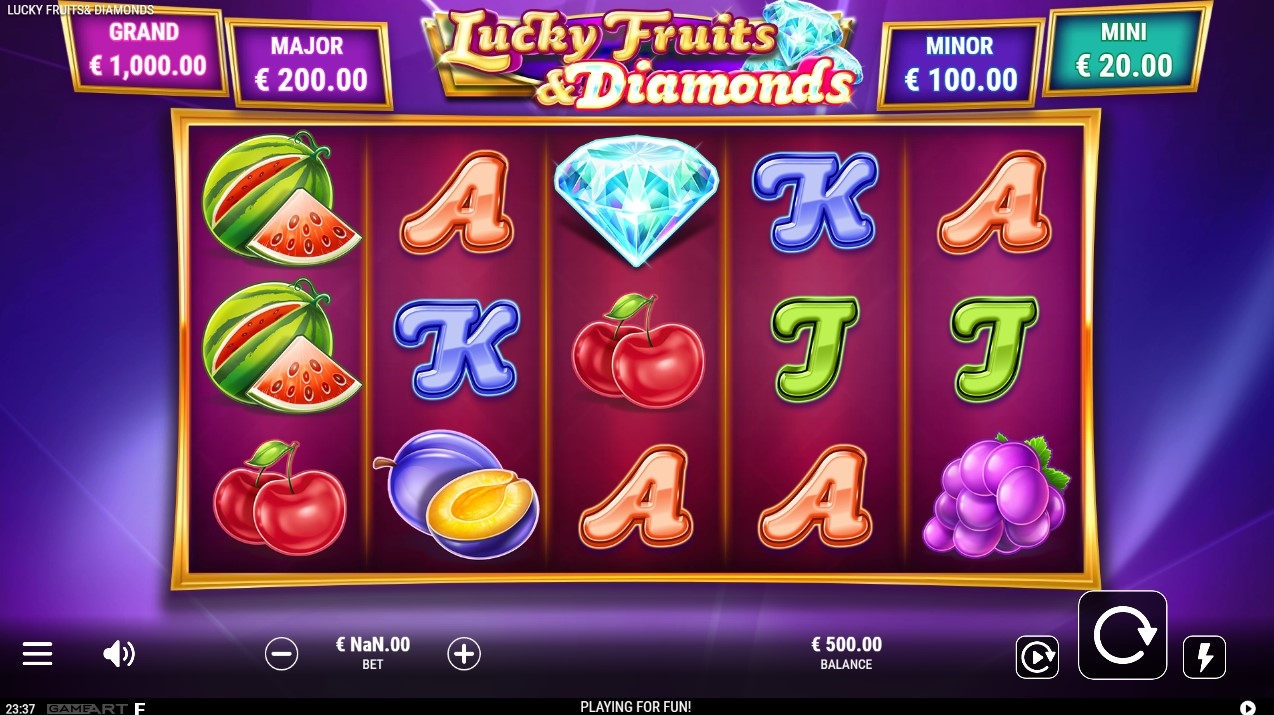 Lucky Fruits and Diamonds