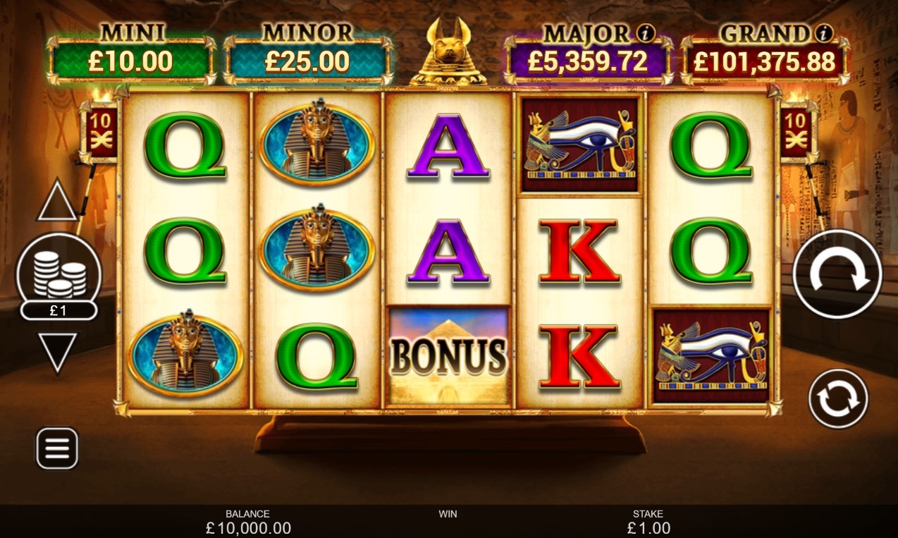 Anubis Gold Jackpots