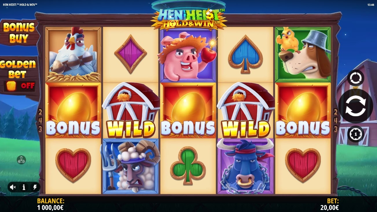 Hen Heist Hold & Win