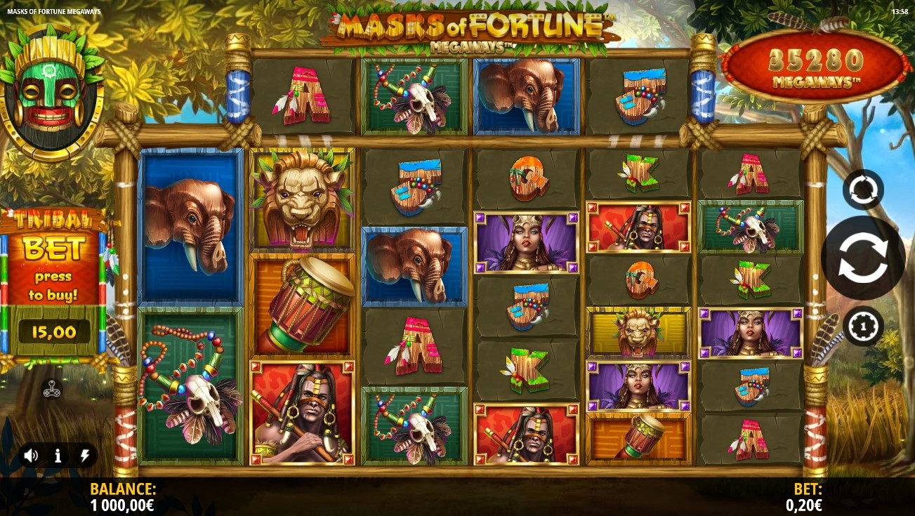 Masks of Fortune Megaways