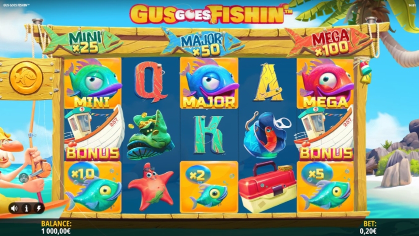 Gus Goes Fishin’