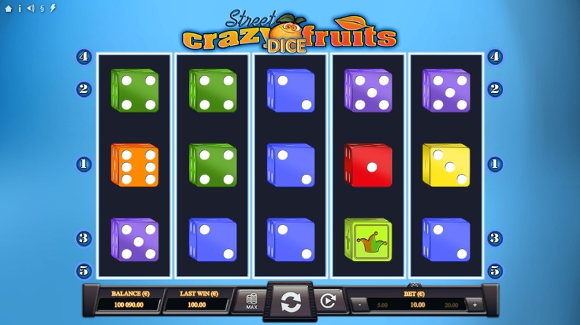 Crazy Fruits Dice