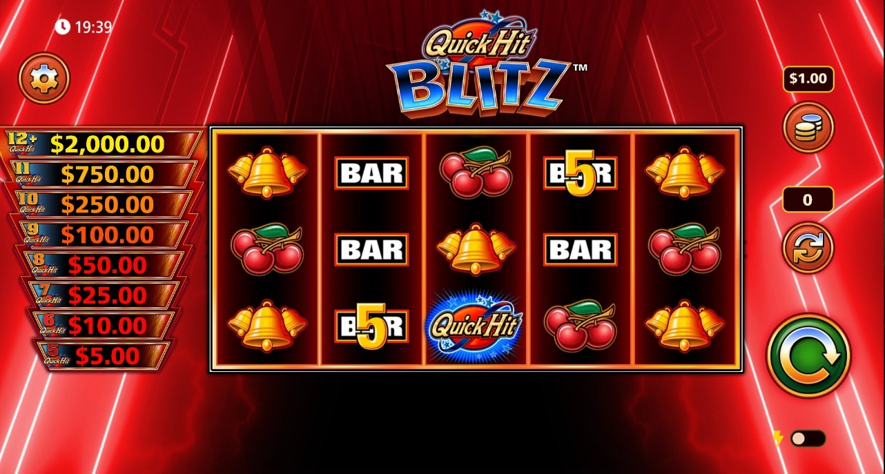 Quick Hit Blitz Red