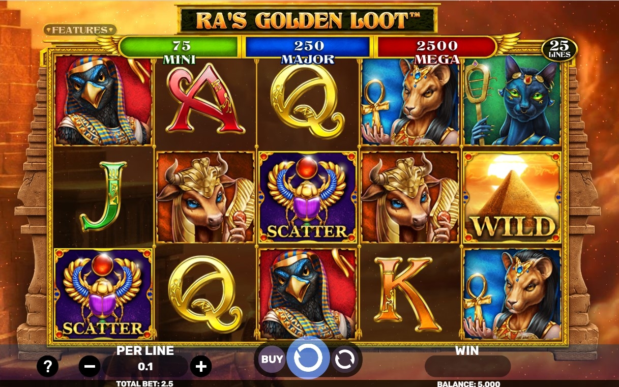 Ra's Golden Loot