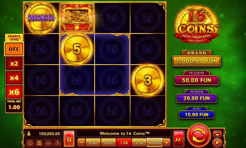 16 Coins
