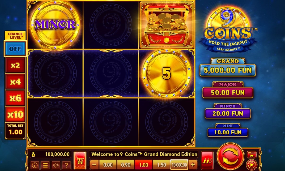9 Coins Grand Diamond Edition