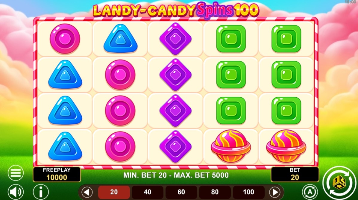 Landy-Candy Spins 100