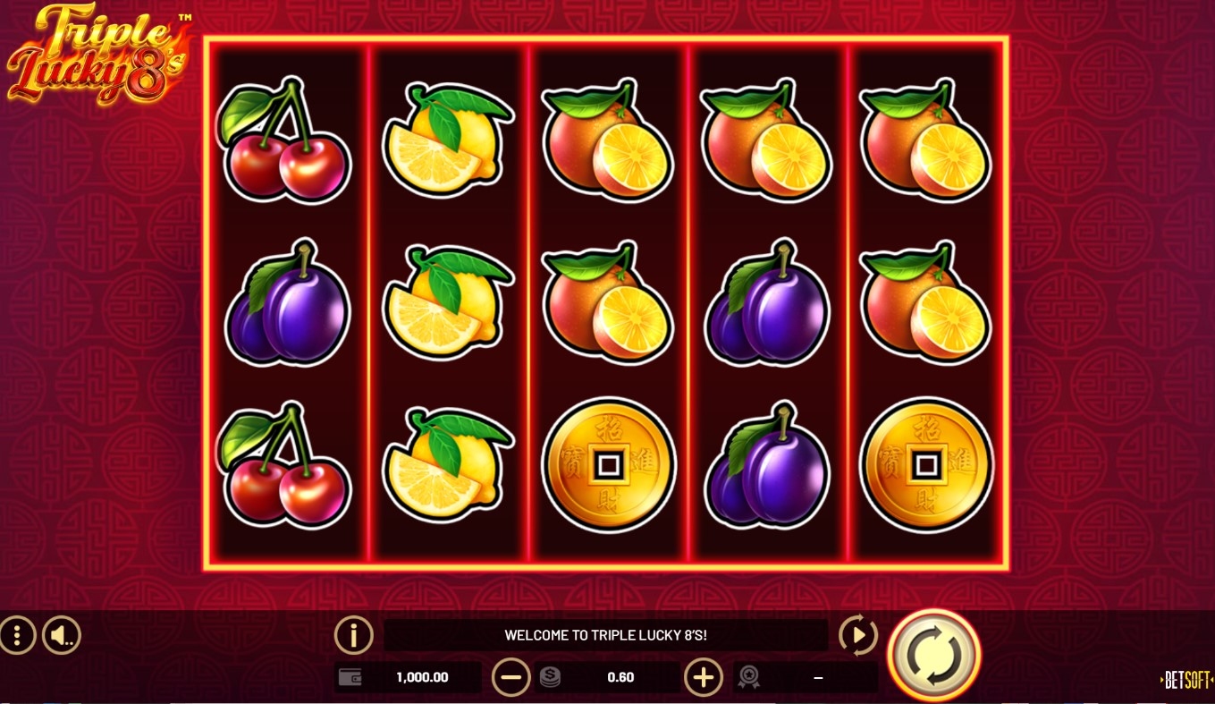 Triple Lucky 8’s