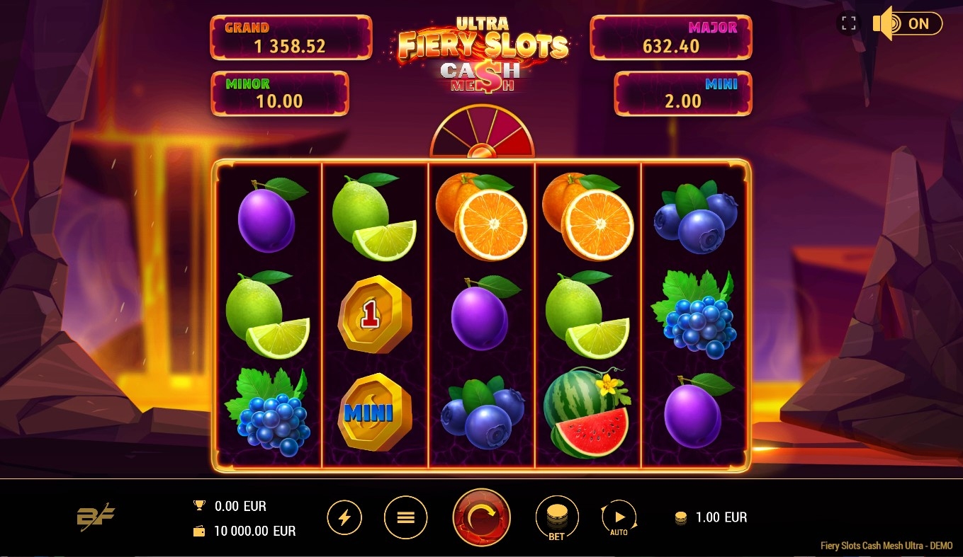 Fiery Slots Cash Mesh Ultra