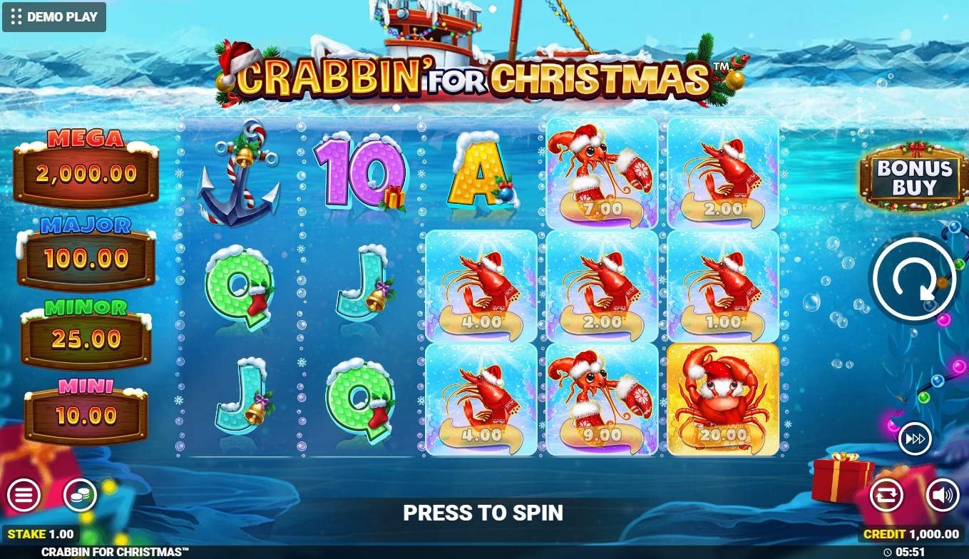 Crabbin for Christmas
