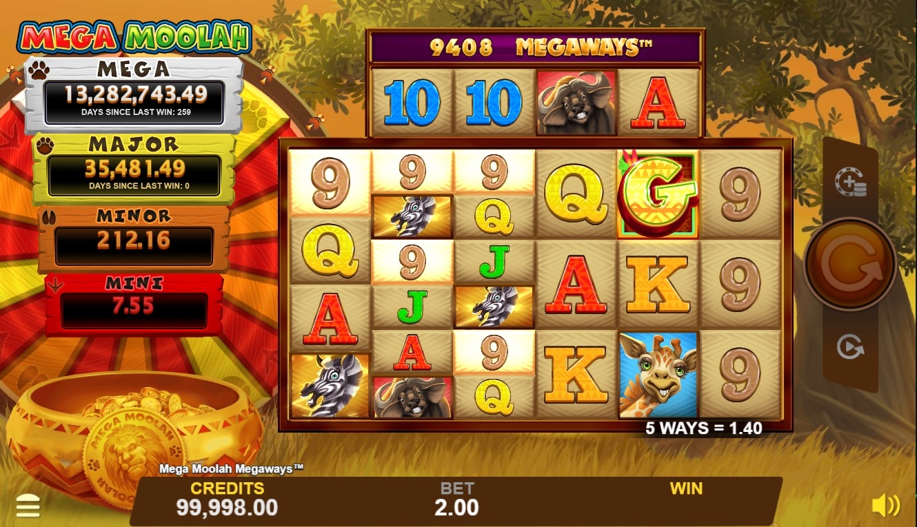 Mega Moolah Megaways