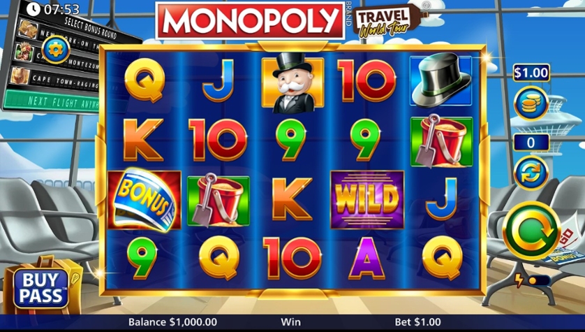 Monopoly Travel World Tour