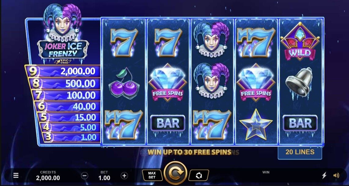 Joker Ice Frenzy Epic Strike