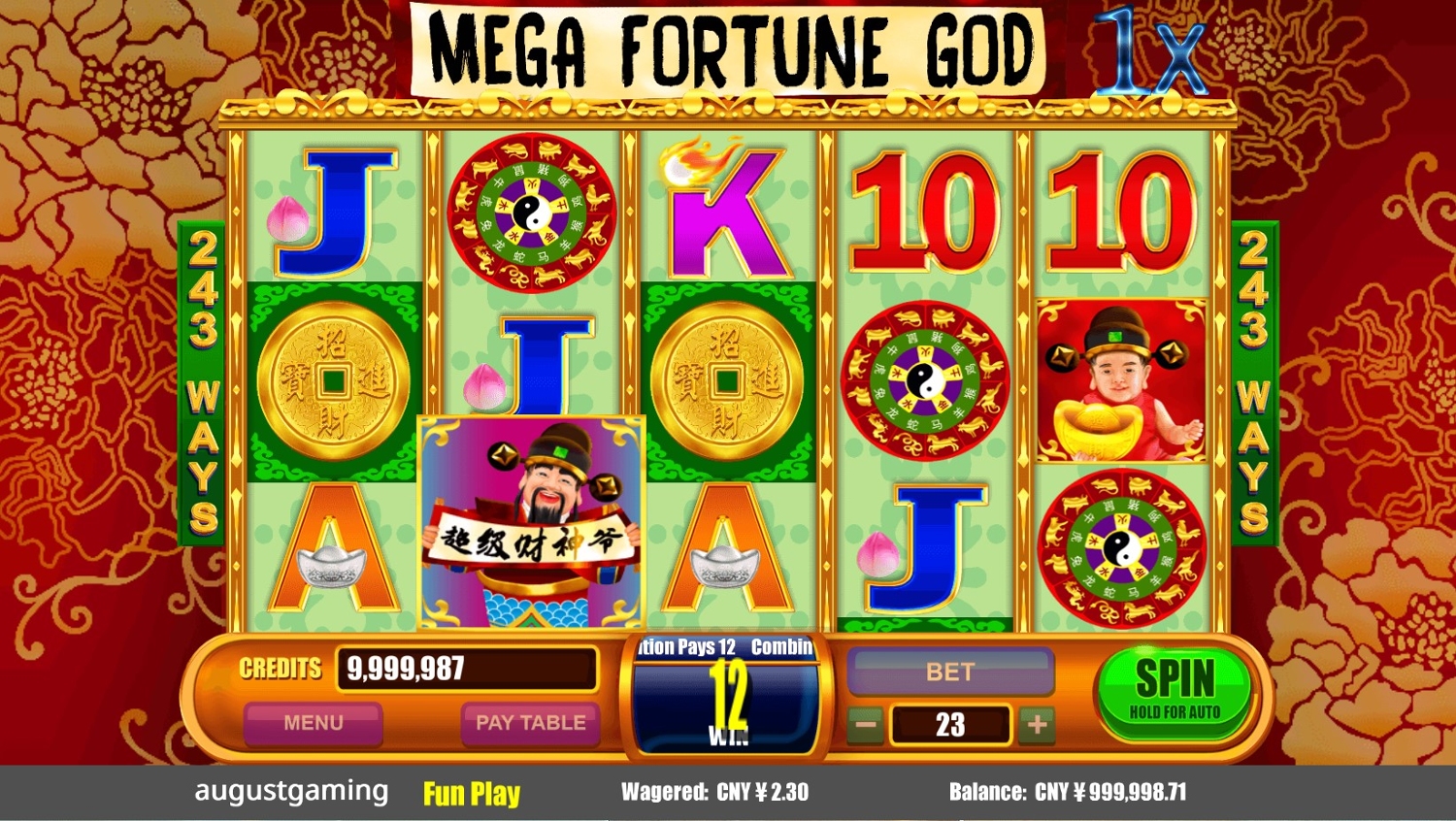 Mega Fortune God