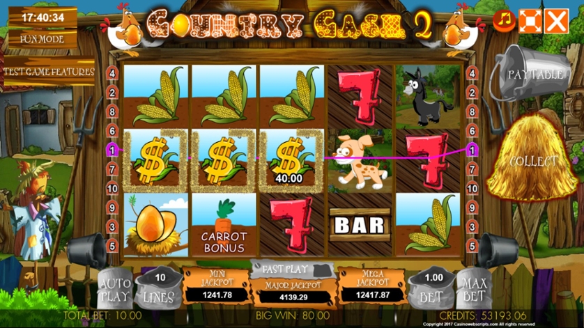 Country Jackpots Bounty