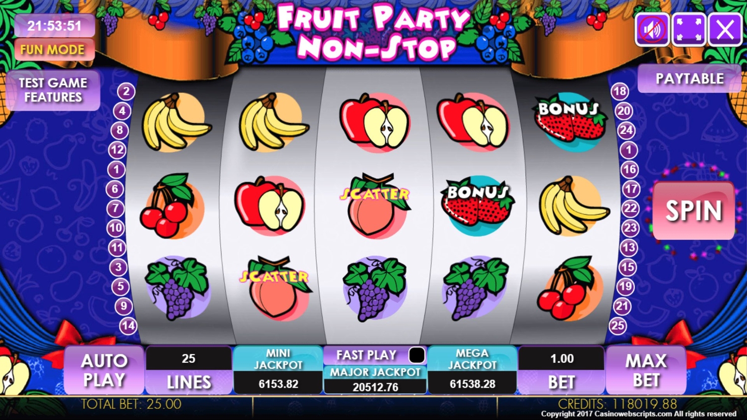 Fruit Party Non-Stop