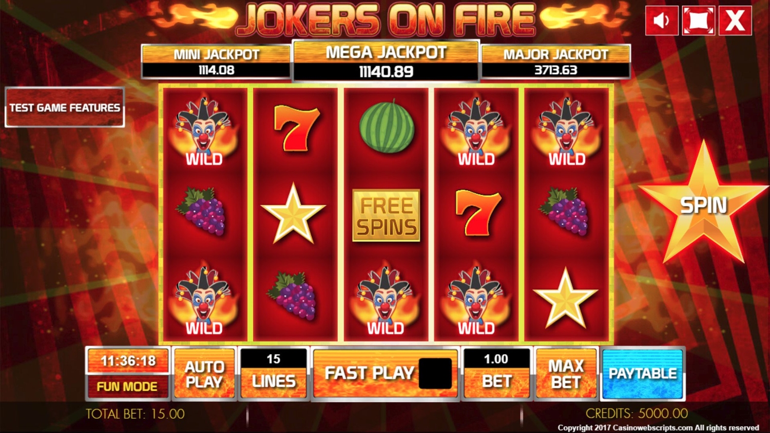 Jokers on Fire