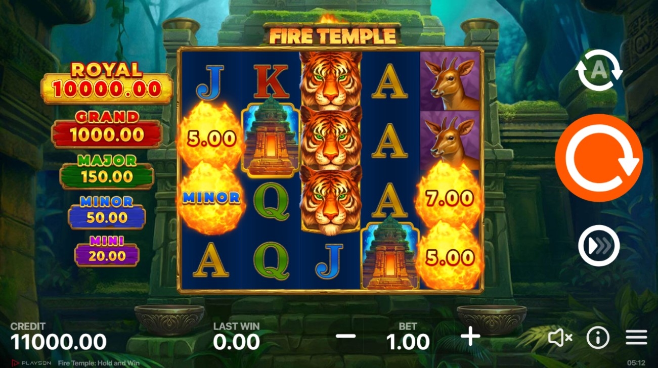 Fire Temple: Hold and Win