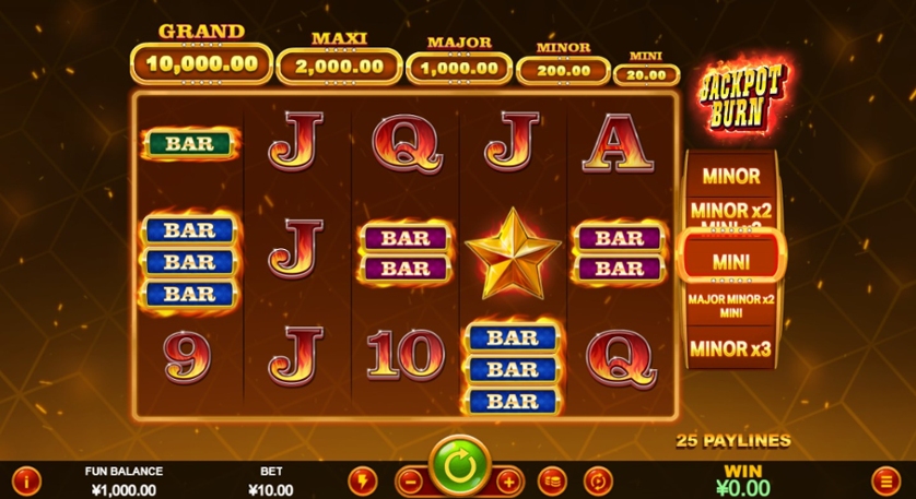 Jackpot Burn