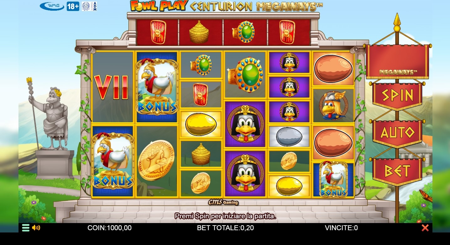 Fowl Play Centurion Megaways