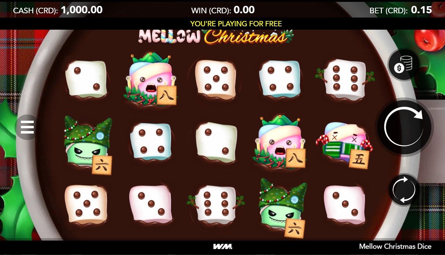 Mellow Christmas Dice