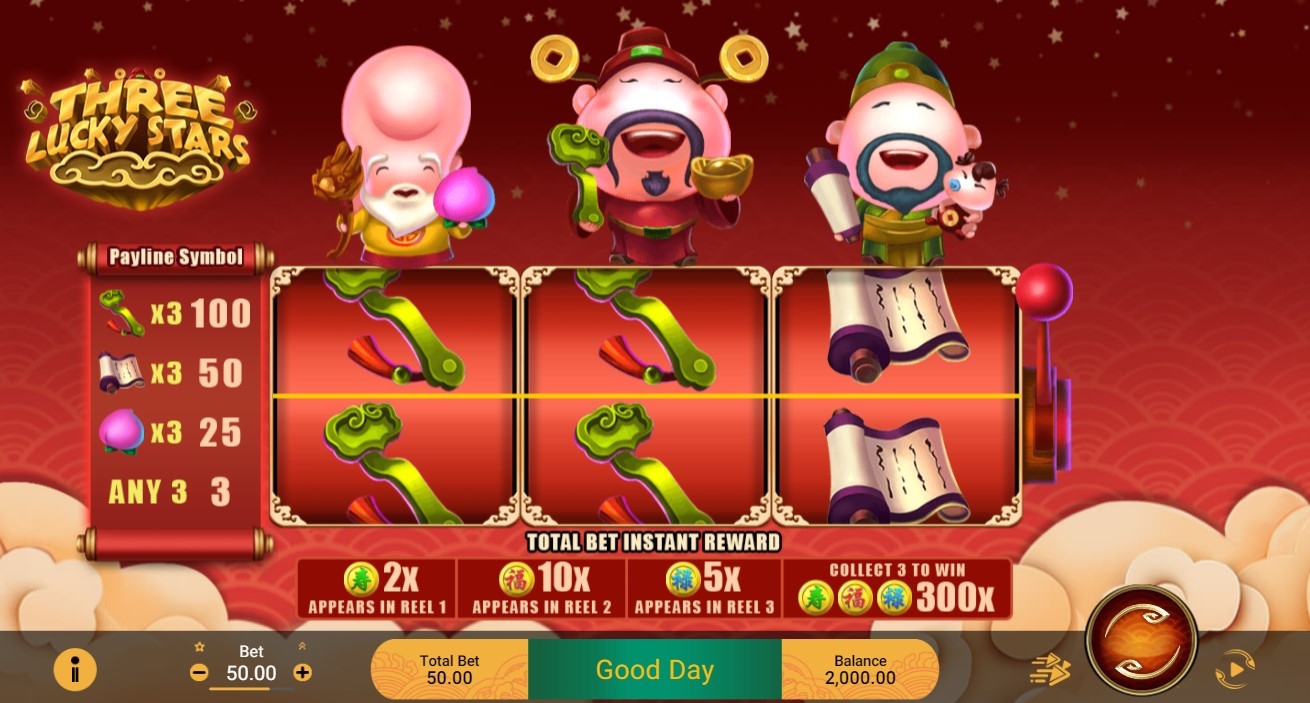 Three Lucky Stars