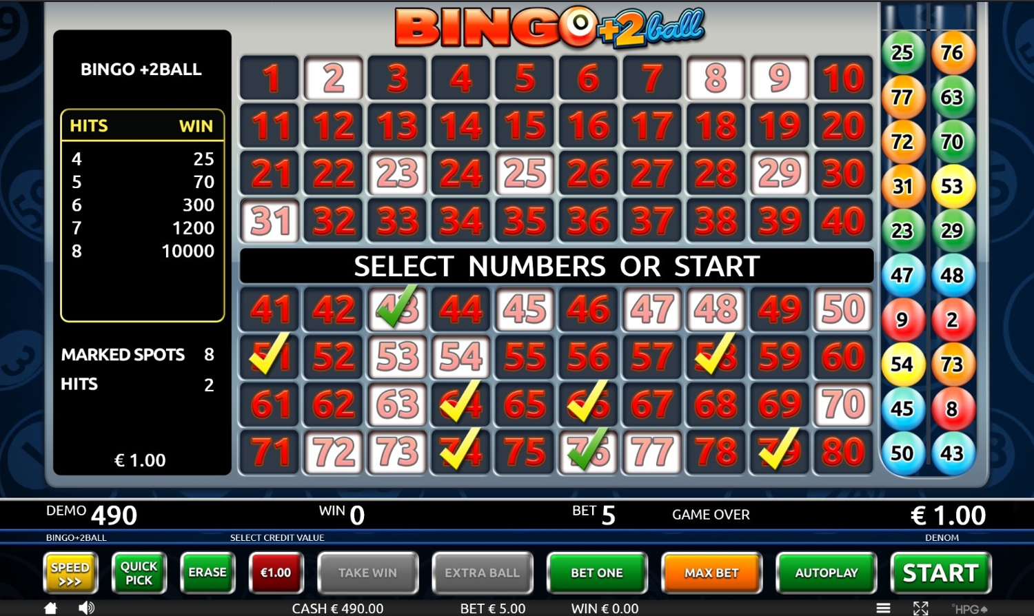 Bingo 2Ball