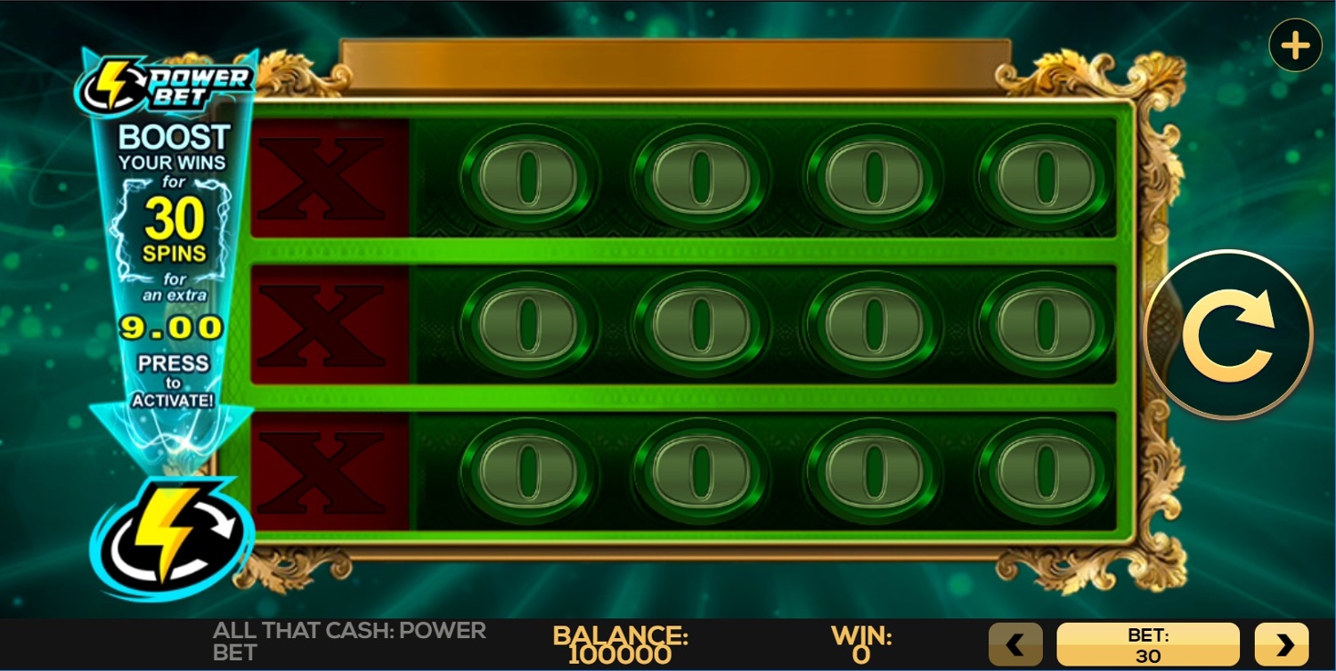 All That Cash Power Bet