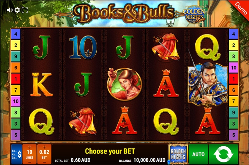 Book & Bulls - Golden Nights Bonus