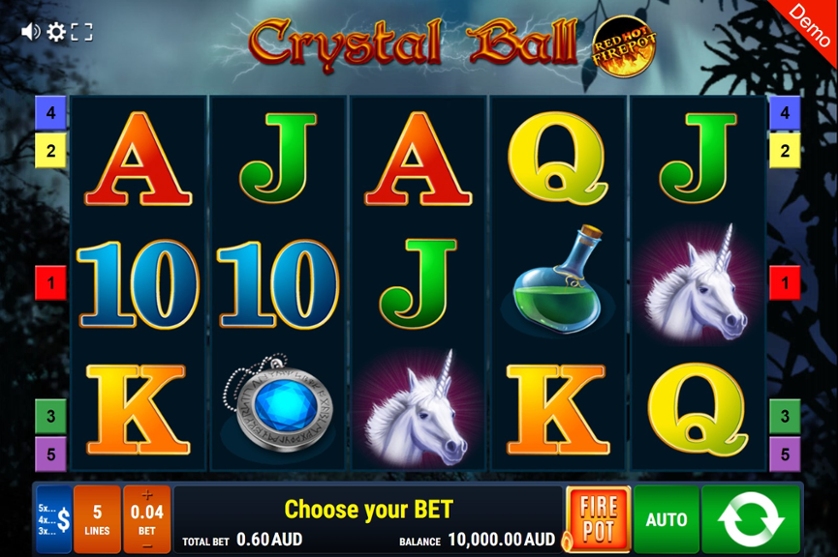 Crystal Ball - Red Hot Firepot