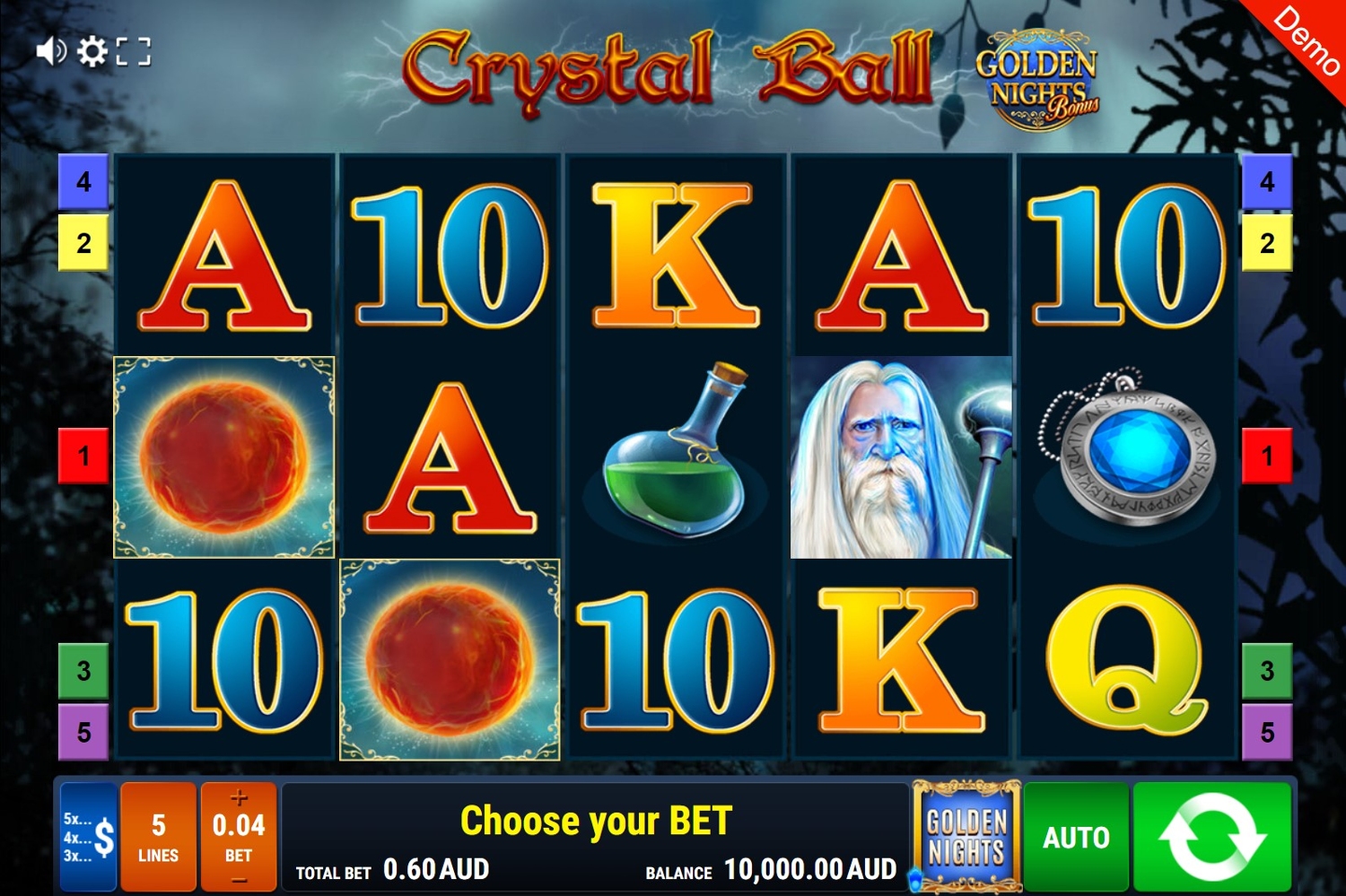 Crystal Ball - Golden Nights Bonus