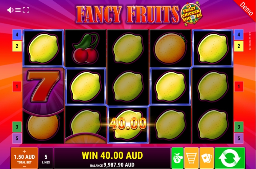 Fancy Fruits - Crazy Chicken Shooter