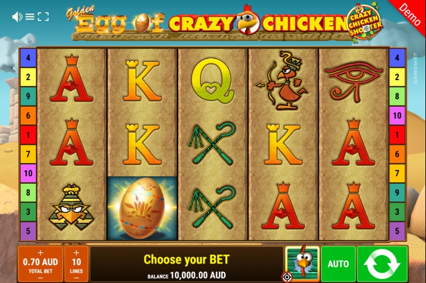 Golden Egg of Crazy Chicken - Crazy Chicken Shooter