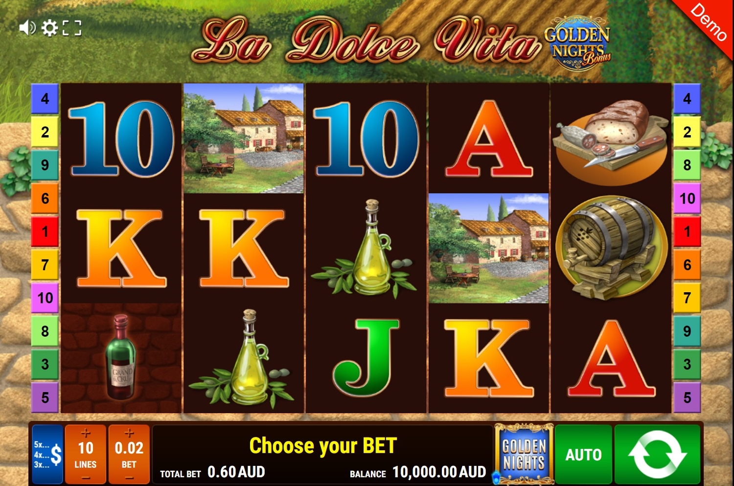 La Dolce Vita - Golden Nights Bonus