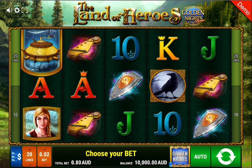 Land of Heroes - Golden Night Bonus