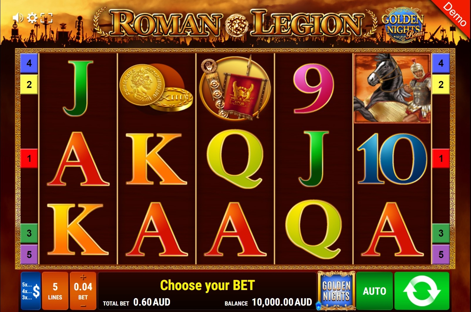 Roman Legion - Golden Nights Bonus