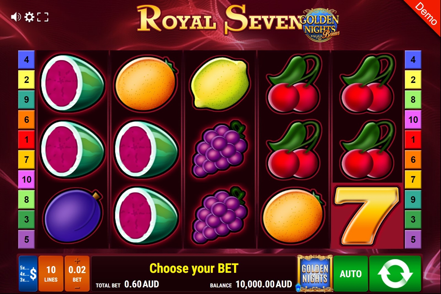 Royal Sevens - Golden Nights Bonus