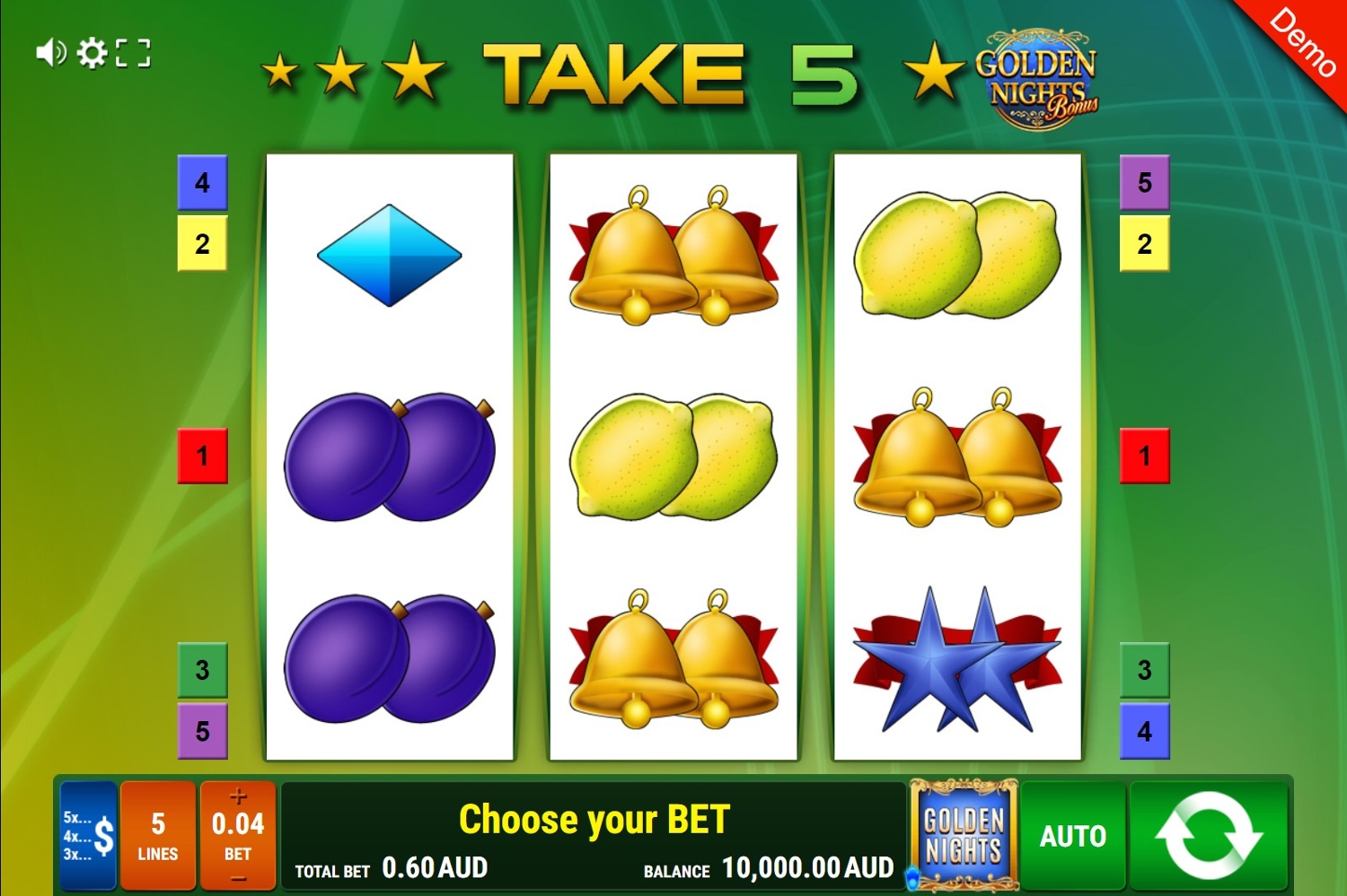 Take 5 - Golden Nights Bonus