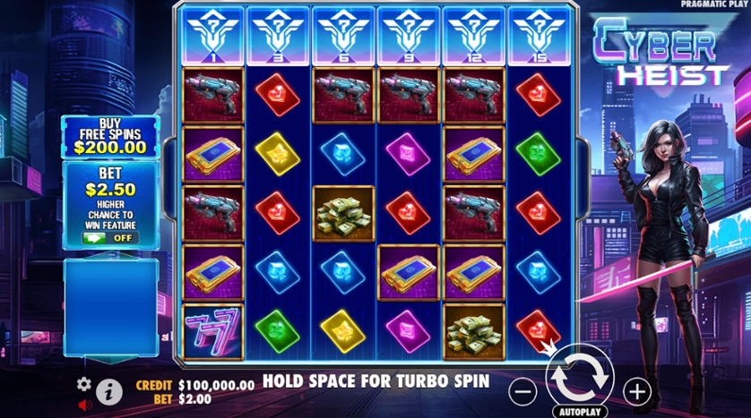 Cyber Heist (Pragmatic Play)