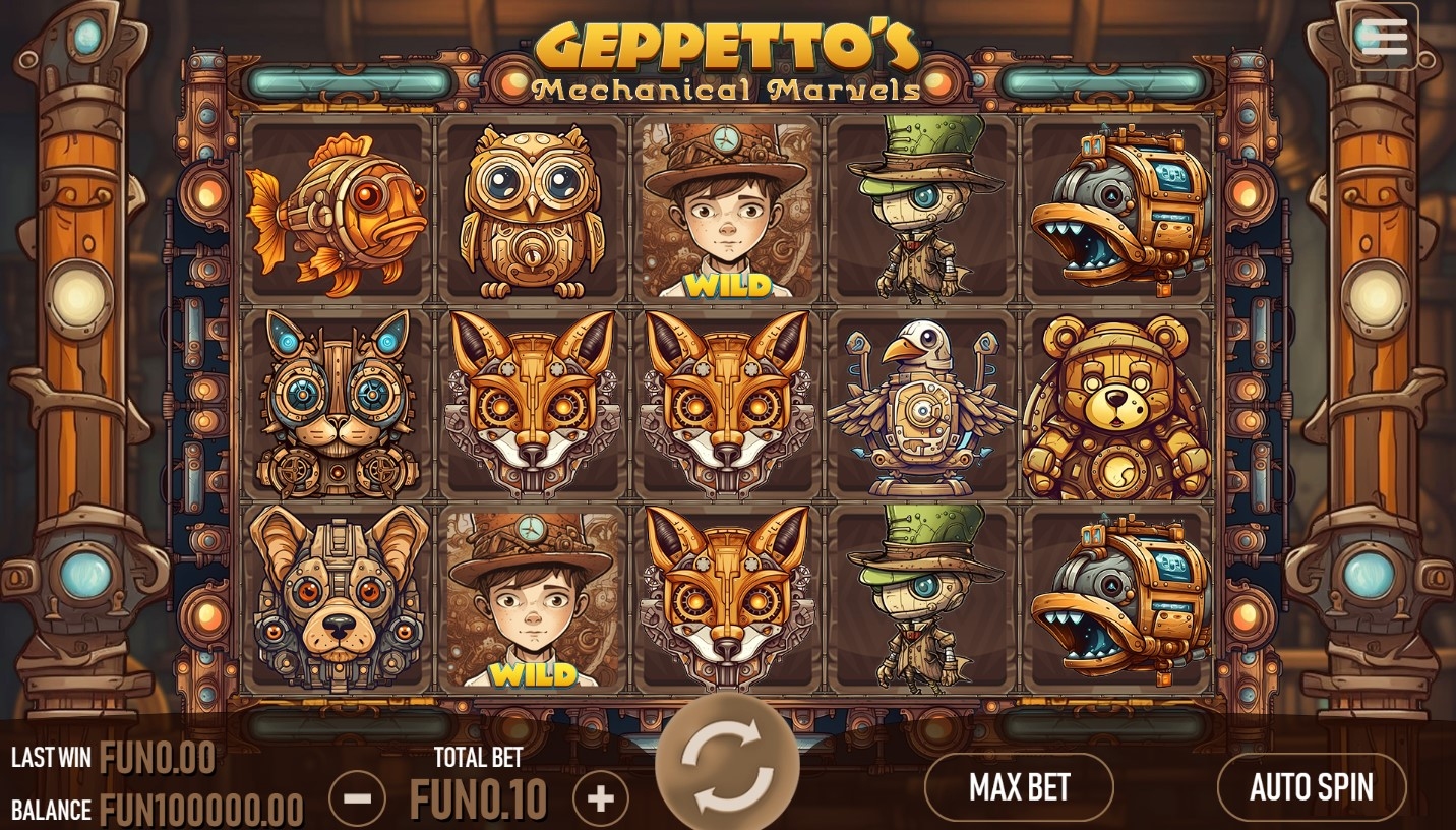 Geppetto's Mechanical Marvels