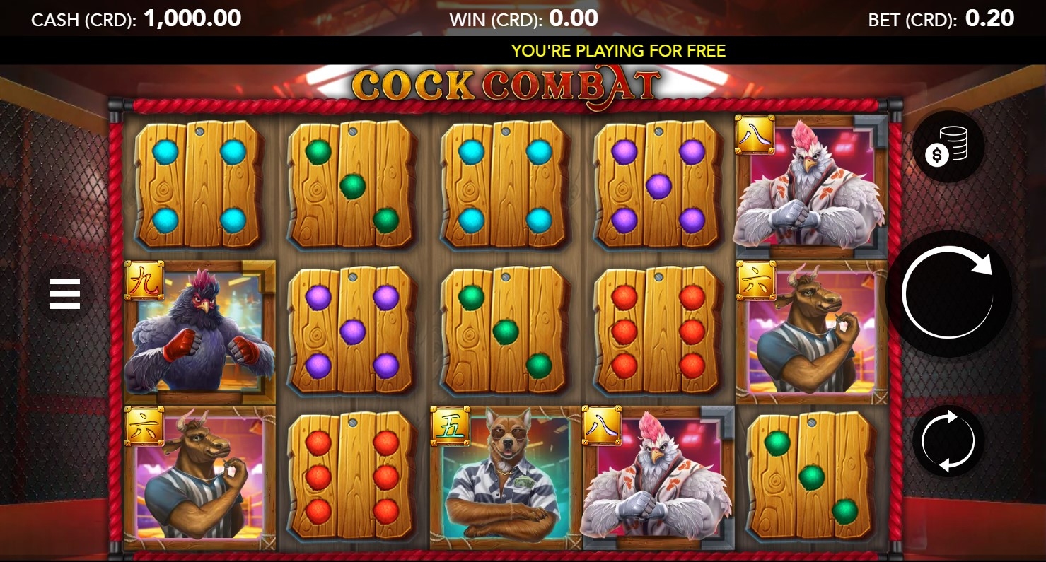 Cock Combat Dice