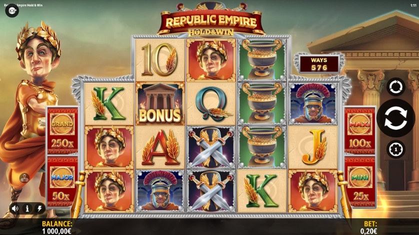 Rise of Rome Hold and Win
