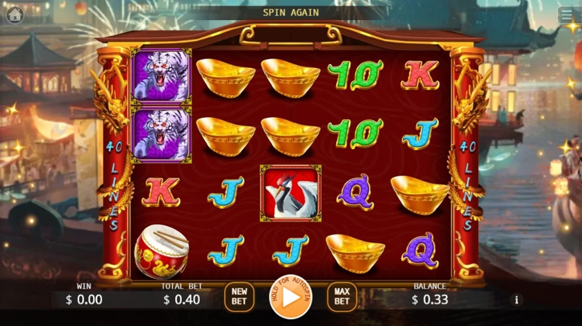 Lucky Golden Dragon Lock 2 Spin