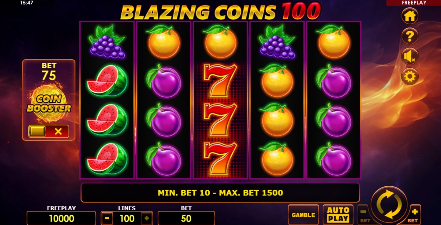 Blazing Coins 100