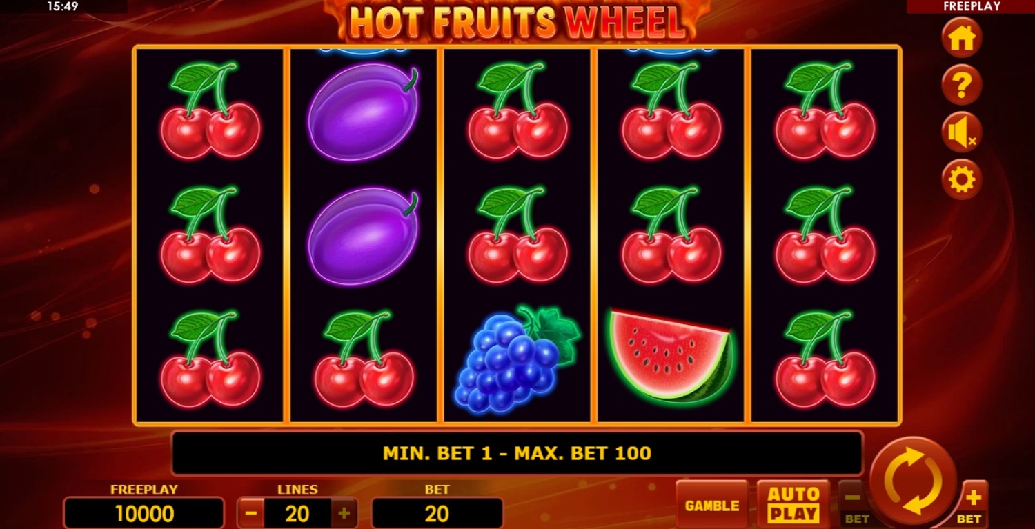 Hot Fruits Wheel (Amatic Industries)