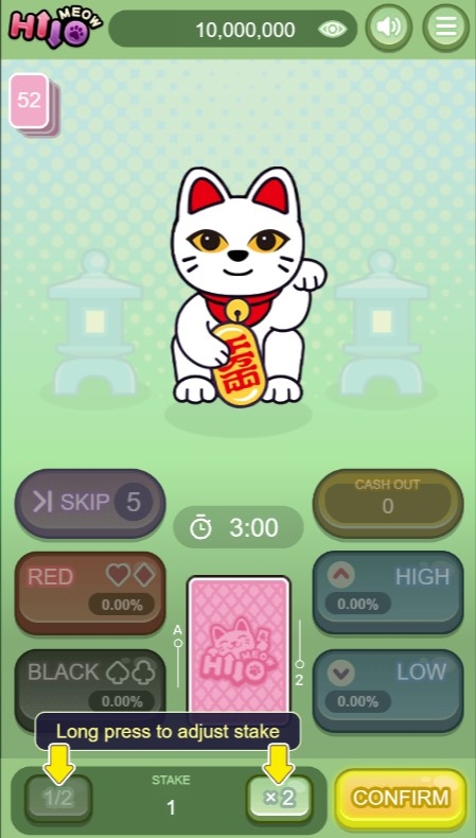 Meow HiLo