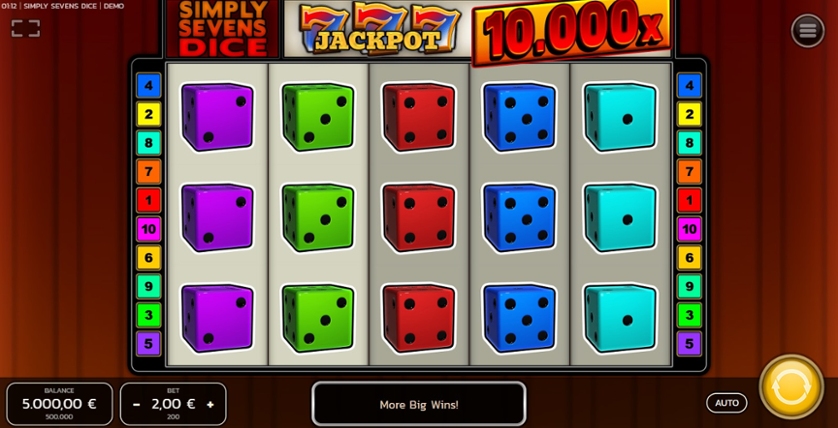 Simply Sevens Dice
