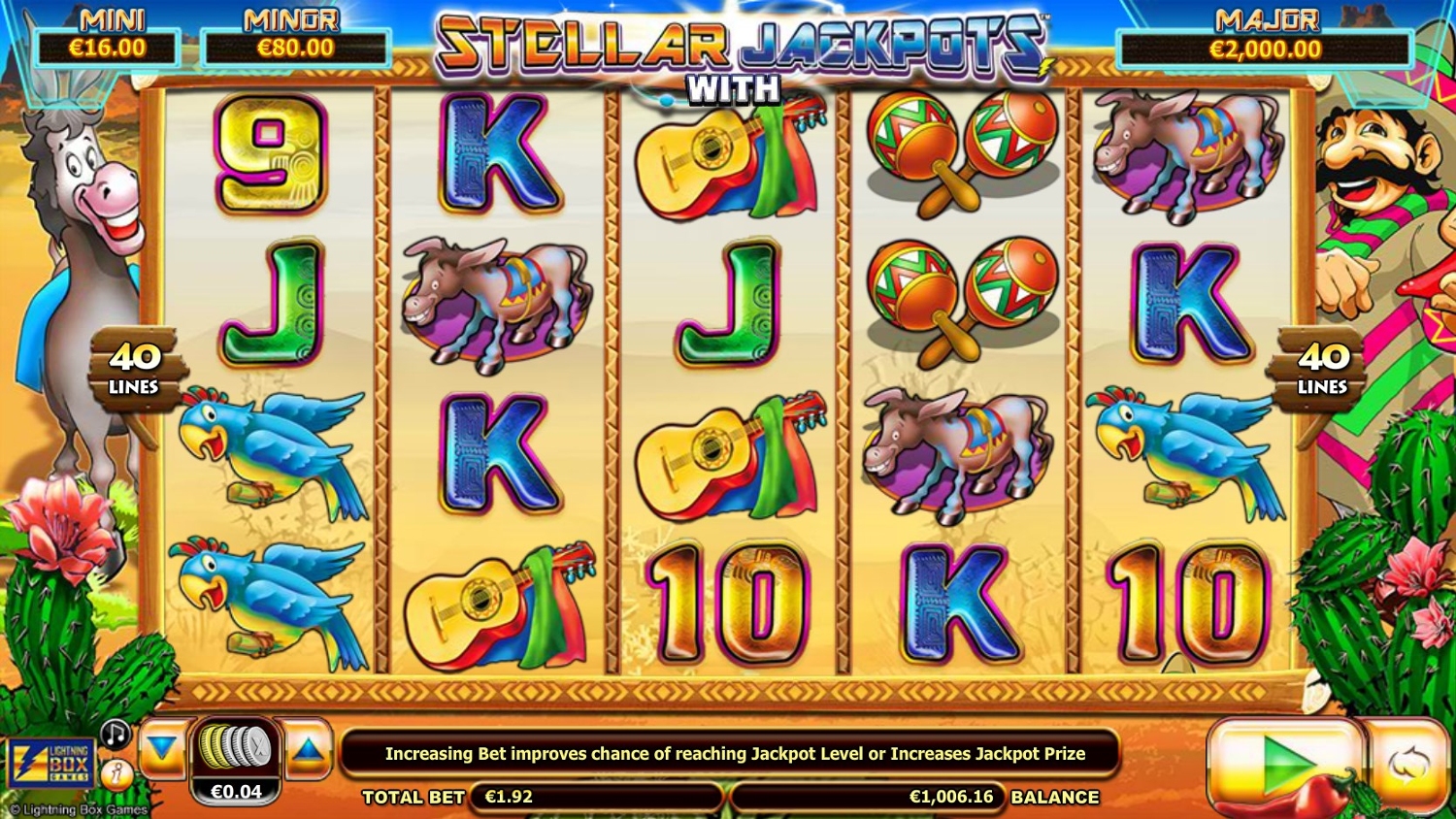 Stellar Jackpots with Chilli Gold x2